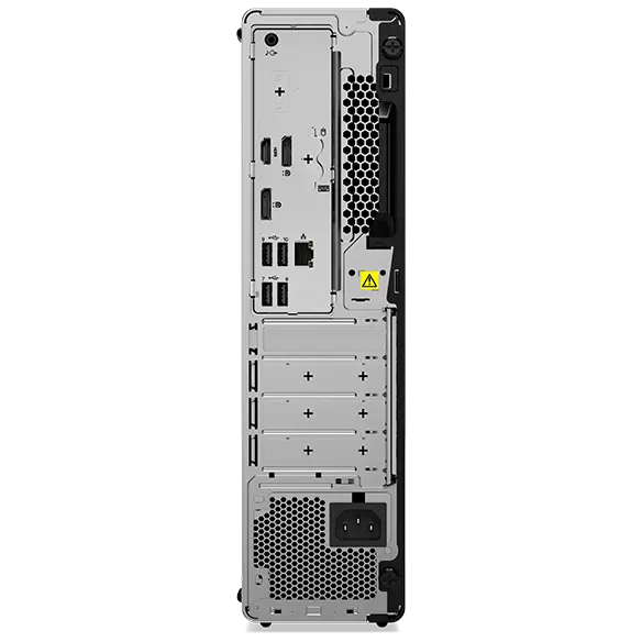 Lenovo ThinkCentre M70s Gen 4 (Intel) SFF desktop PC – rear view