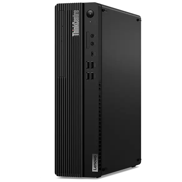 Lenovo ThinkCentre M70s Gen 4 (Intel) SFF desktop PC – front-right angled view